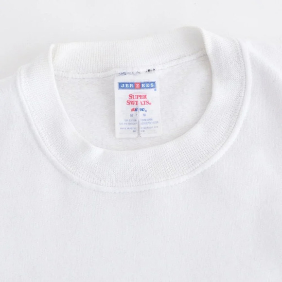 Vintage Jerzees White Snowman Ugly Christmas Tis The Season Crewneck Sweater M - Picture 10 of 11